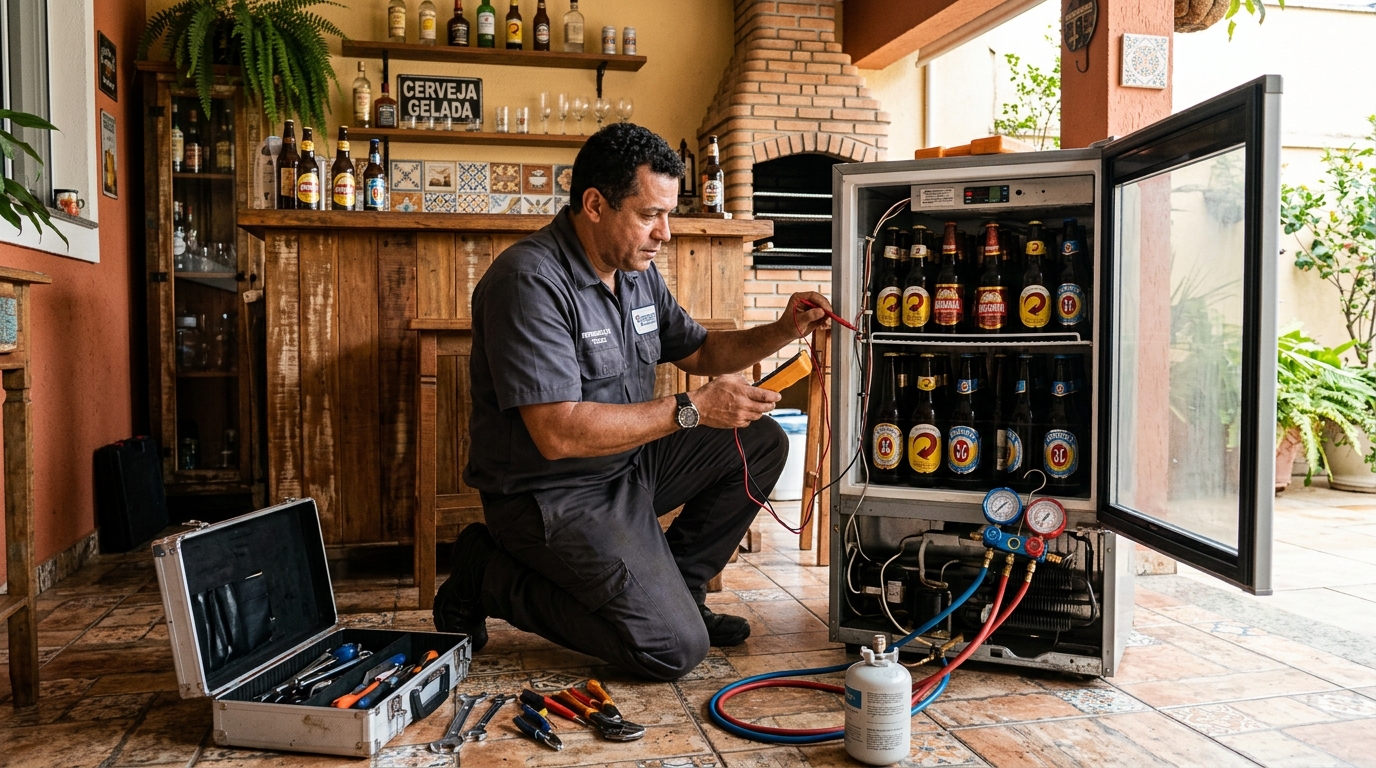 Assistência para Cervejeira Comercial em Cotia‑SP